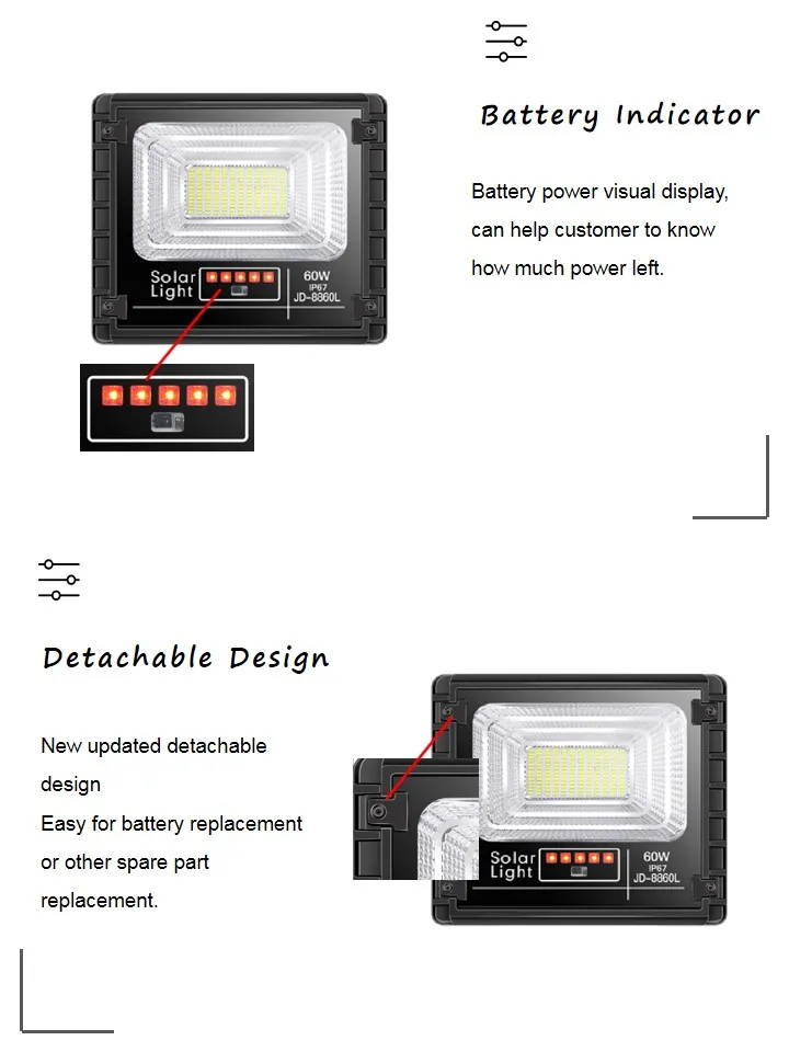 Remote Control Solar Light