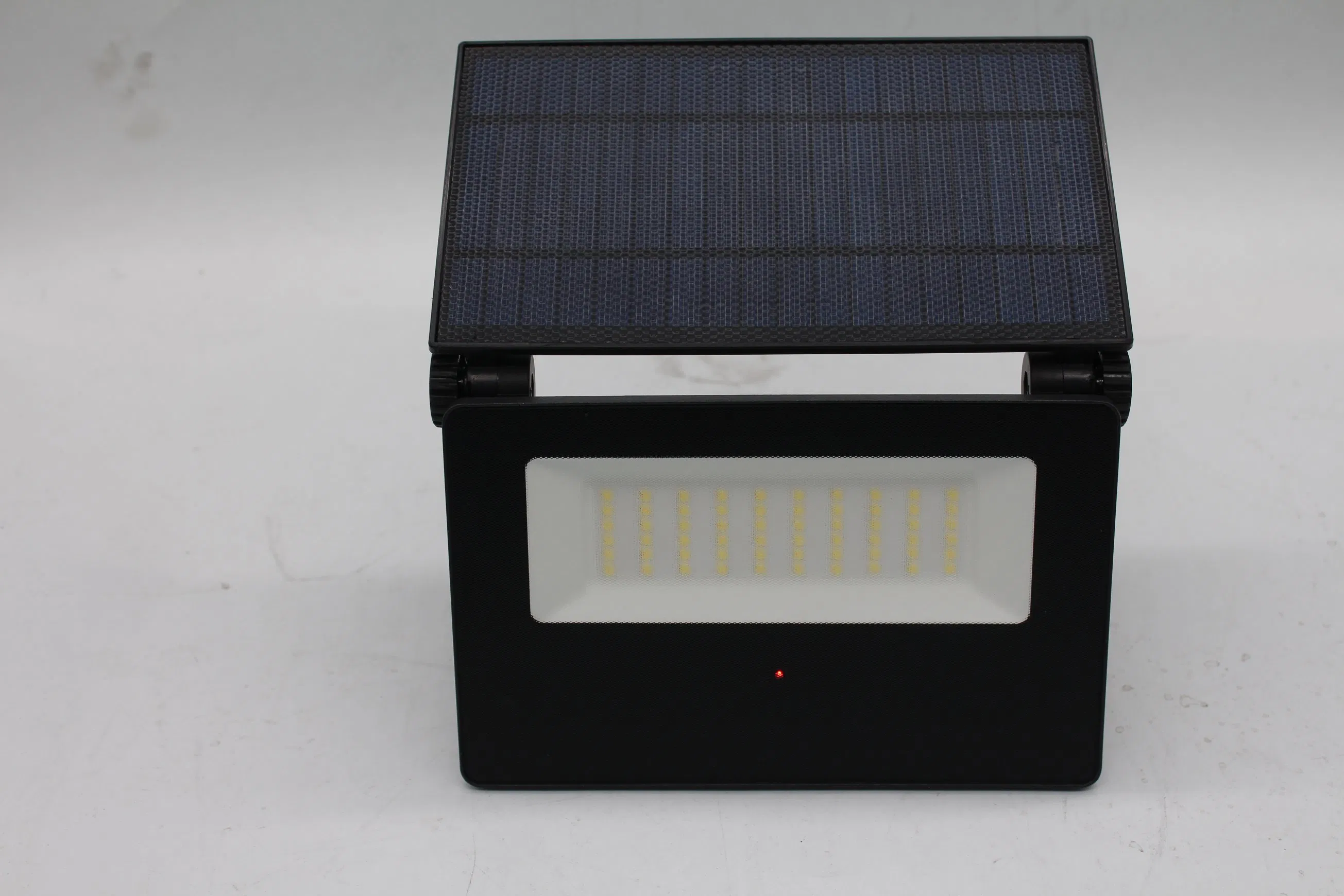 Solar LED Flood Light Wall Lamp with Radar Motion Sensor Replaceable Battery Aluminum Housing Adjustable Angle