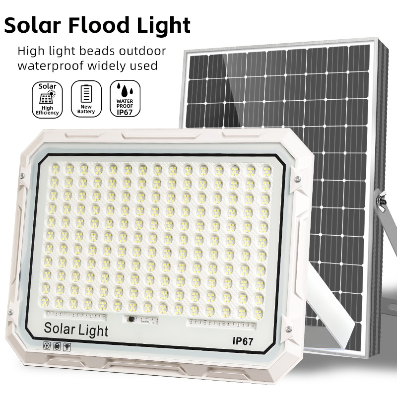 Wall Mounted IP67 Solar Floodlight for All Seasons Lighting