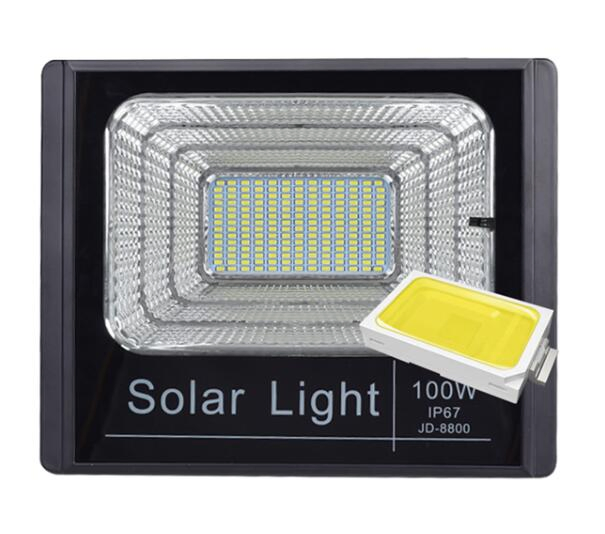 Outdoor Popular LED Solar Flood Light Fixture 100W 200W 300W 400W 600W with LED Solar Light for Yard Garden Street Playgroud