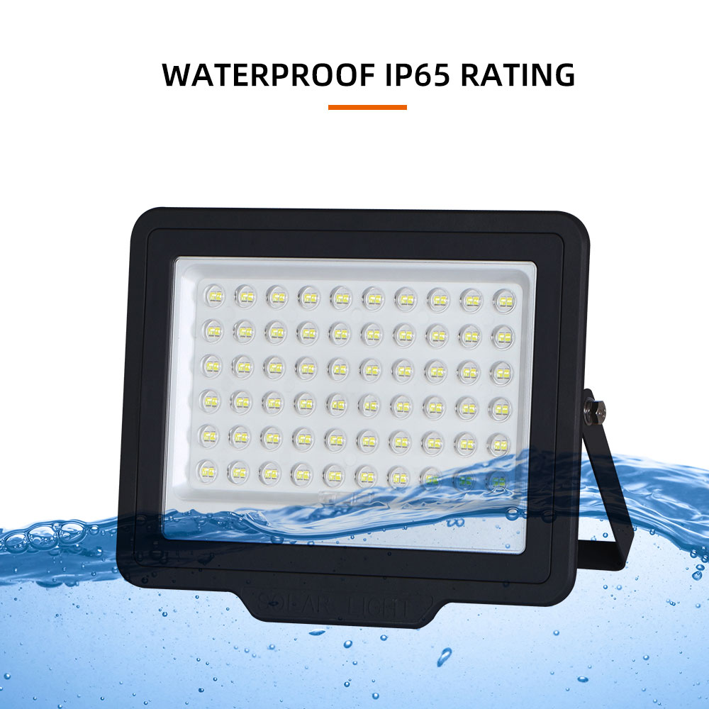 KCD Warm White Highlight ABS Stadium Motion Sensor Outdoor Security Waterproof LED 400w 500w 1000w 2000w Solar Flood Light