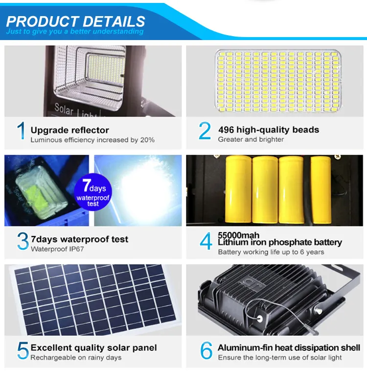 Solar Flood Light Detail 2