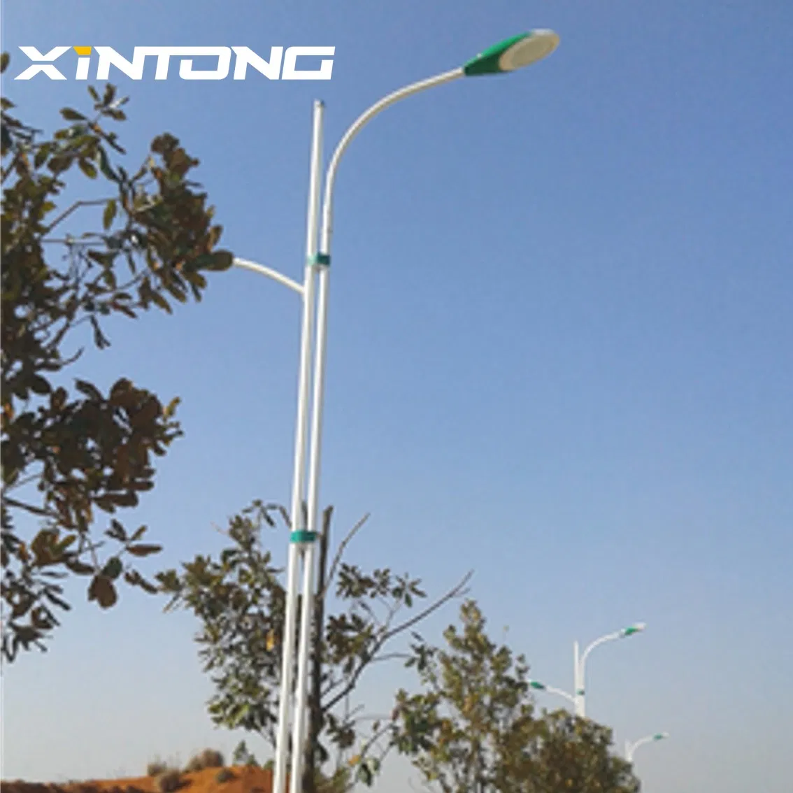 Xintong Parking Lot Jiangsu, Yangzhou Solar Light Flood Lighting Street Lamp Factory