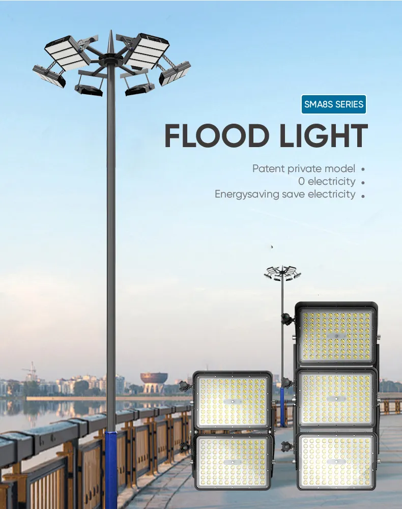 Solar Sensor Flood Light