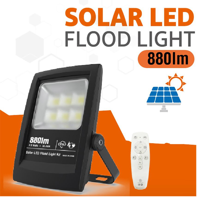 Remote Control Timing Smart LED Lights Solar Lighting Flood LED Solar Flood Light Outdoor