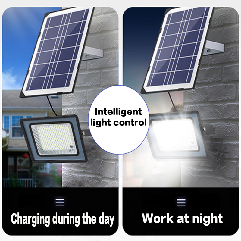 High Power 80W 100W Floodlight LED Solar Flood Light Warm White
