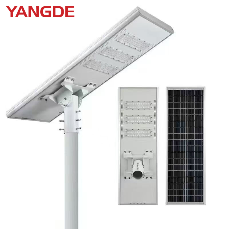120W Lamp Outside Parking Lot Wall LED Flood Solar Street Light