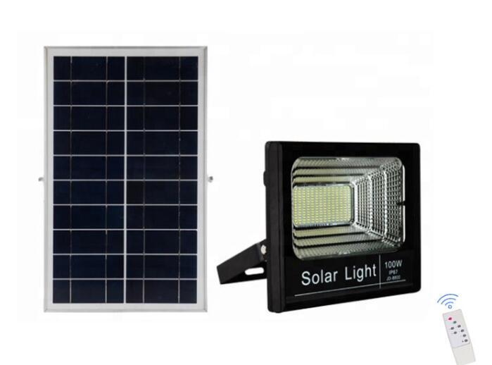 Outdoor Popular LED Solar Flood Light Fixture 100W 200W 300W 400W 600W with LED Solar Light for Yard Garden Street Playgroud