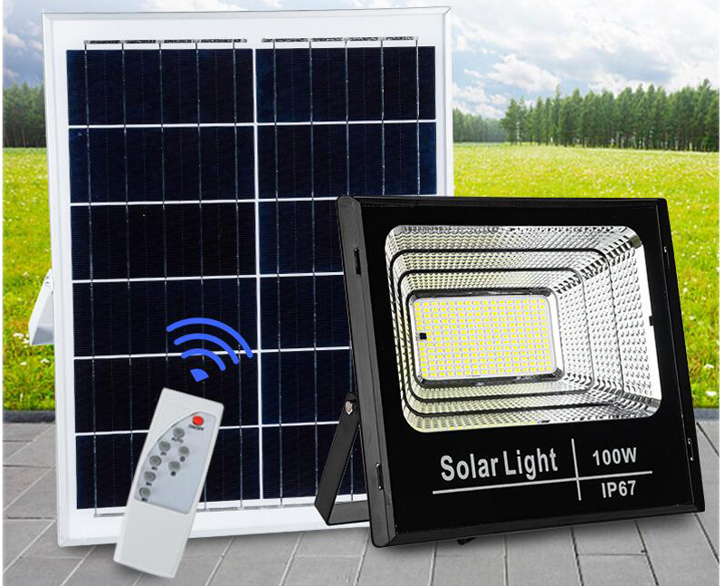 60W Commercial Solar Flood Lights IP67
