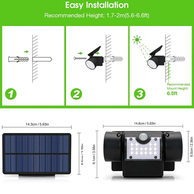 Solar Powered Light Details