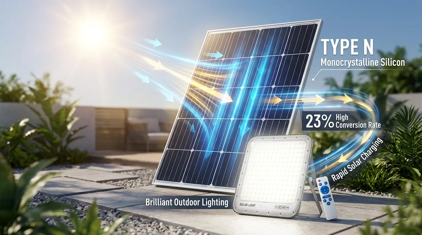 Solar Flood Light Banner