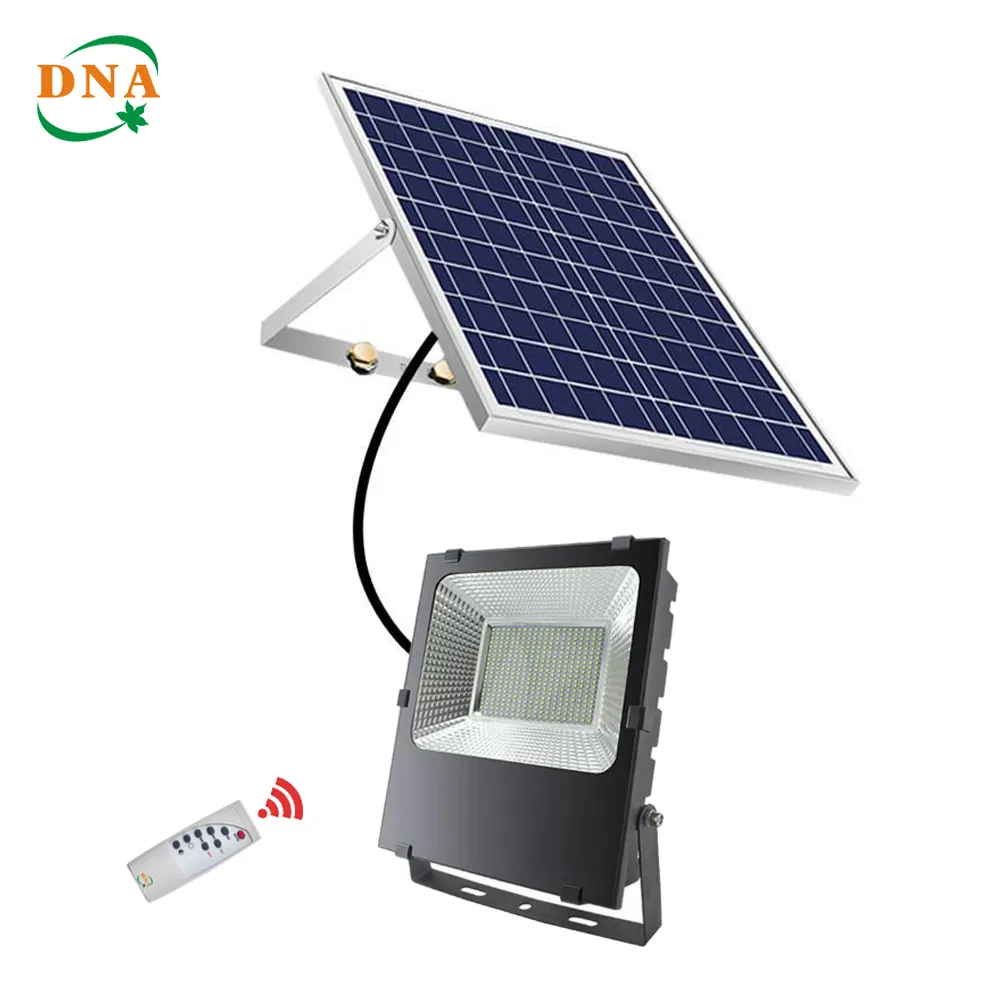 Bright Solar Powered LED Flood Light for Commercial Use
