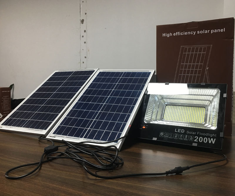 Outdoor Solar LED Flood Lights LED Energy Saving Garden Light High Power Flood Light