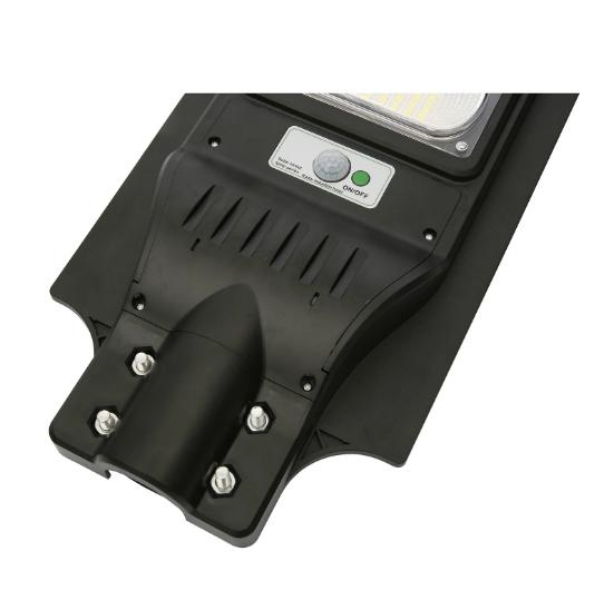 100W 150W 200W 250W Outdoor Product ABS Energy Powered Panel Flood Lamp Motion Sensor Road Outdoor All in One Solar Street Light