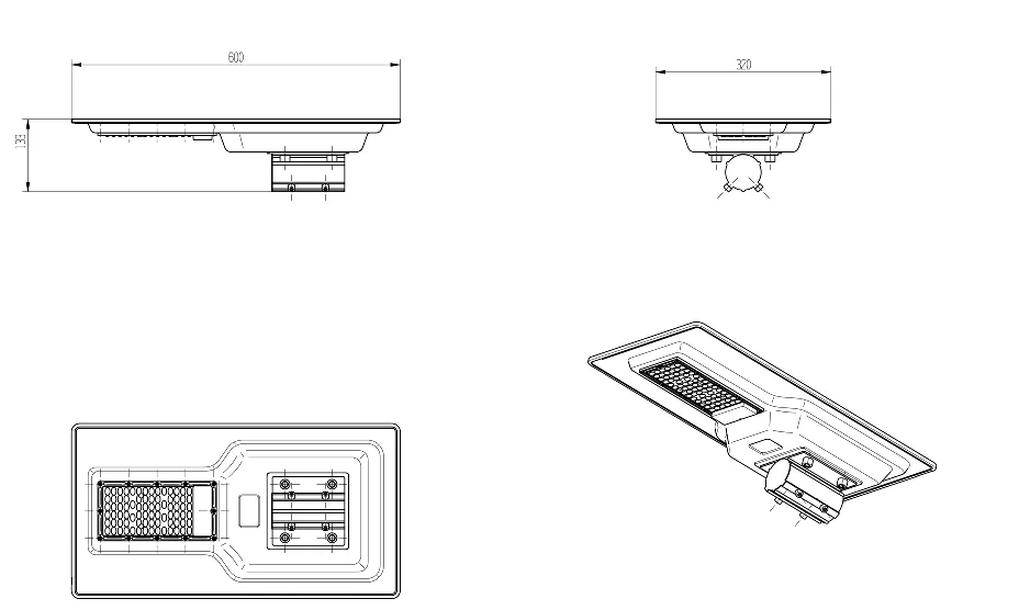 Solar Street Light Features