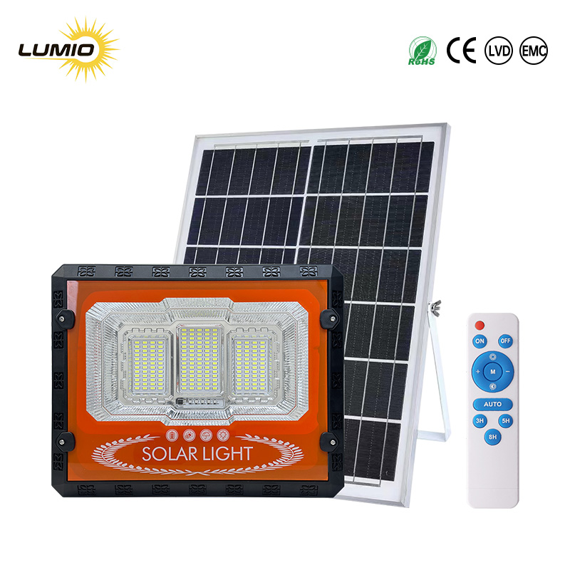 China Manufacturer Outdoor Waterproof Portable Floodlights Ip65 100W 200W 300 Watt 5054 Quality Aluminum Solar Led Flood Light