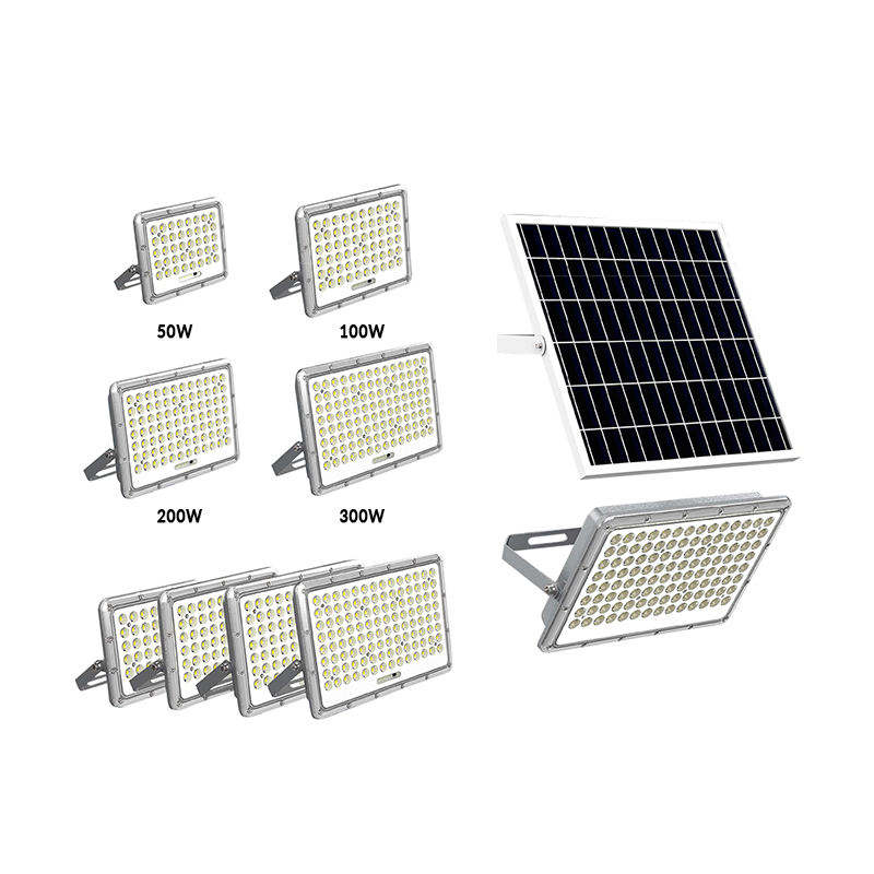 High Quality Solar LED Flood Light Remote Control Waterproof Outdoor Bright Garden Stadium Lighting Equipment