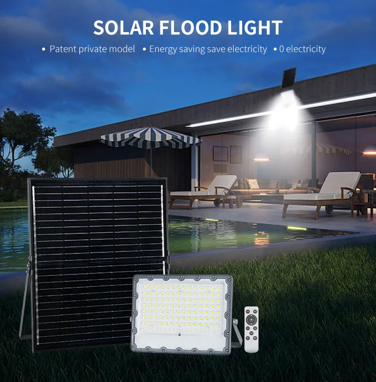 Solar Floodlight Overview