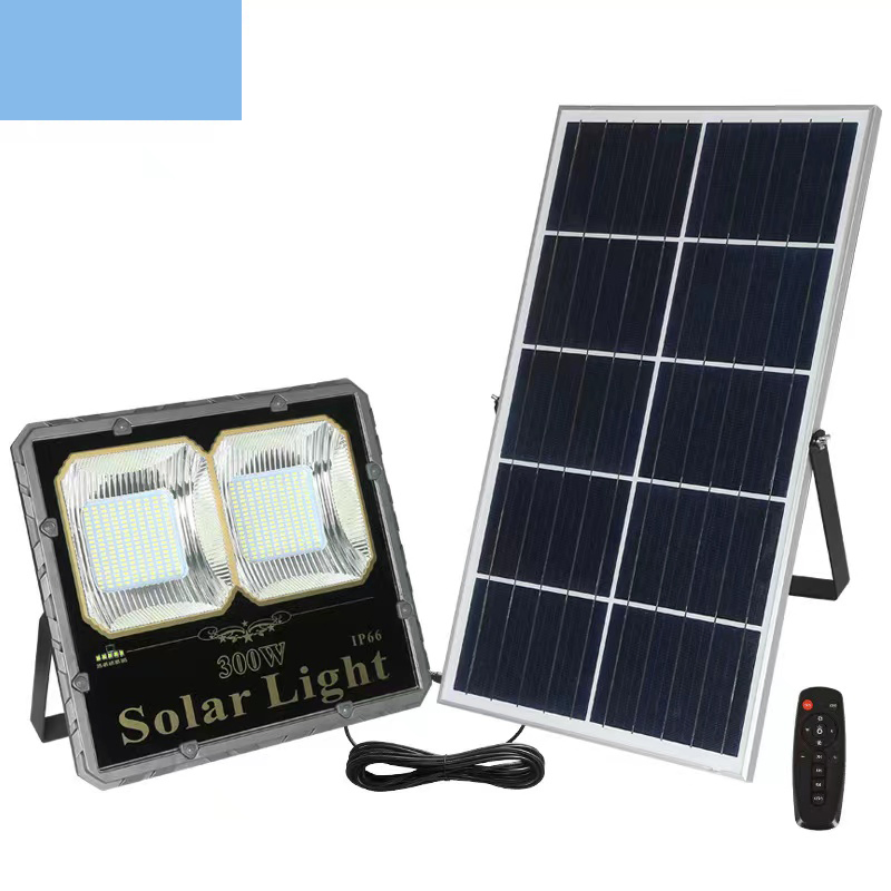 40W 60W 80W IP67 Time Control Remote Solar Energy Sport Floodlight