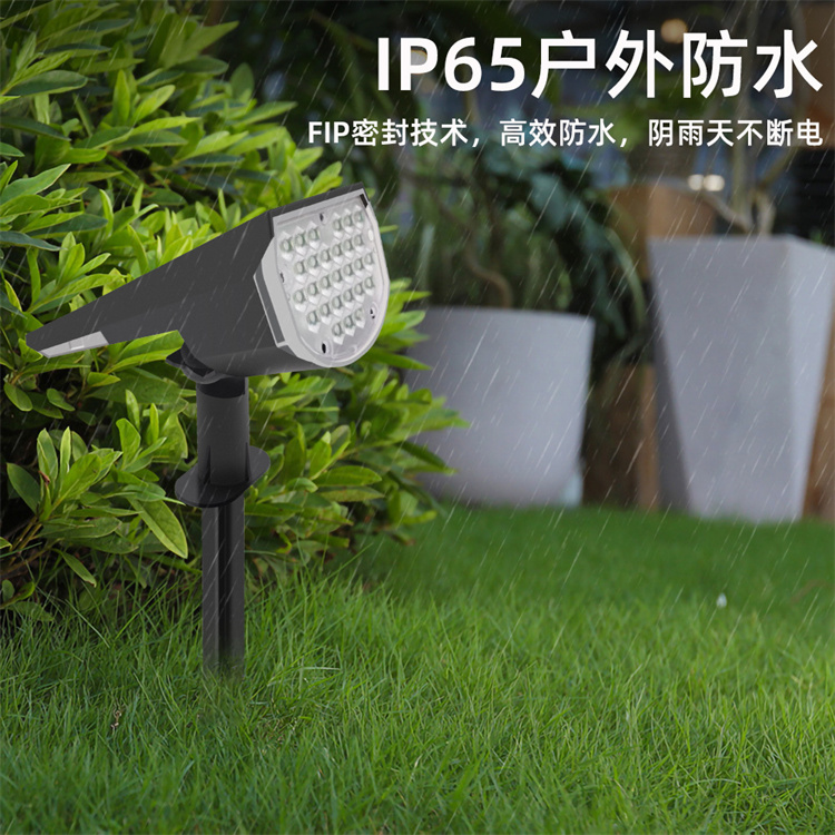New Hot Selling Solar Spot Outdoor Solar Landscape Spotlights,IP65 Waterproof Dusk to Dawn Solar Powered Flood Wall Light
