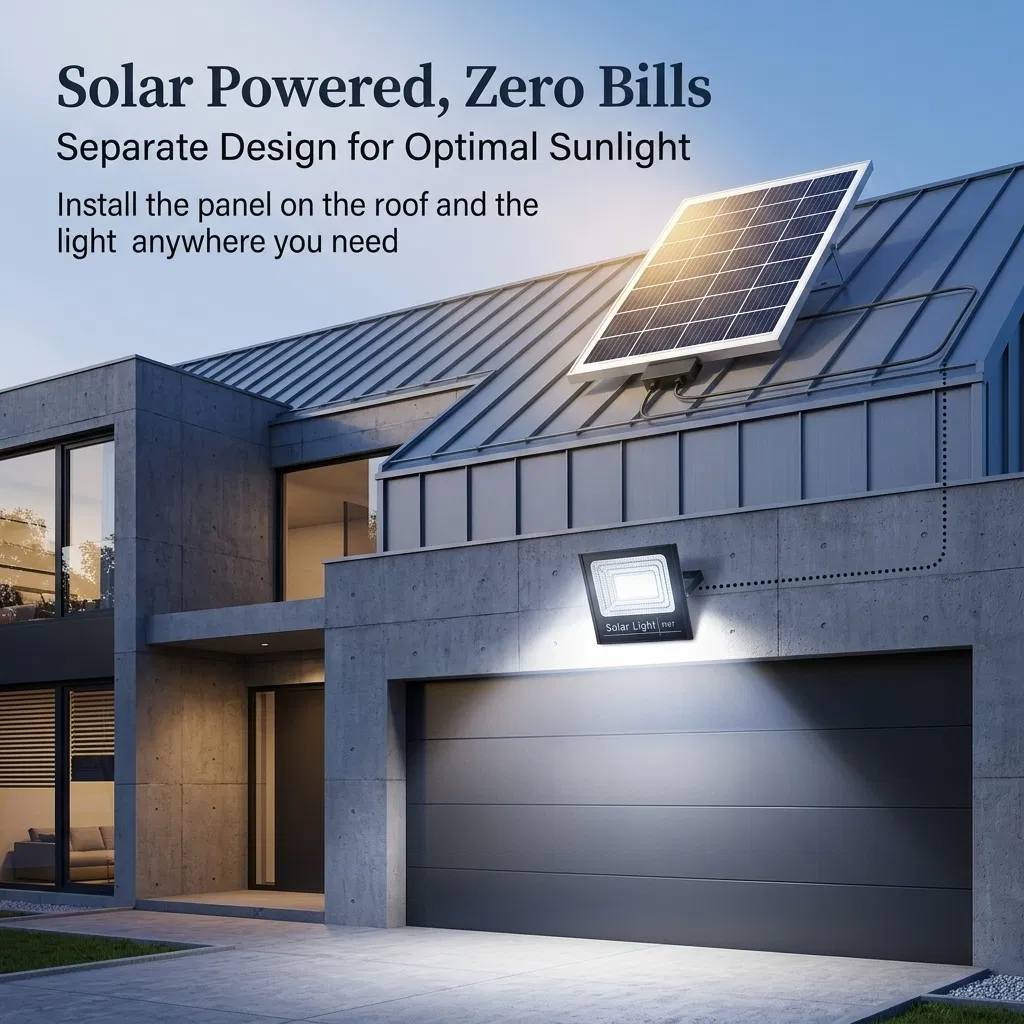 Separated Solar Light