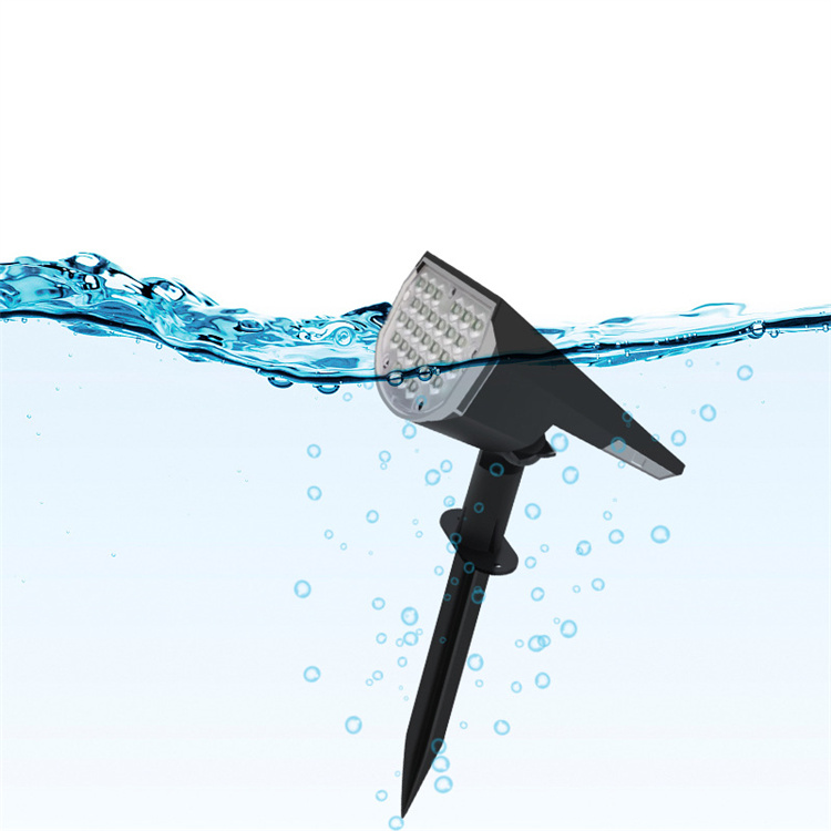 New Hot Selling Solar Spot Outdoor Solar Landscape Spotlights,IP65 Waterproof Dusk to Dawn Solar Powered Flood Wall Light