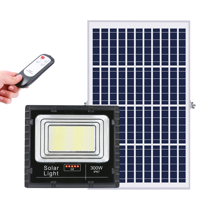 High Power Solar Powered LED Floodlight 1000W 500W 300W 200W 100W Jd Jindian LED Solar Flood Lights