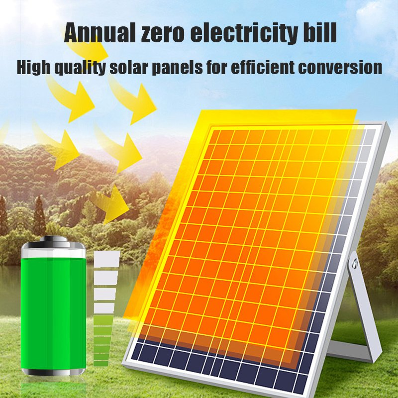 Outdoor Wall Mounted Projector Light 200W 500W 1000W Waterproof Solar Flood Light LED