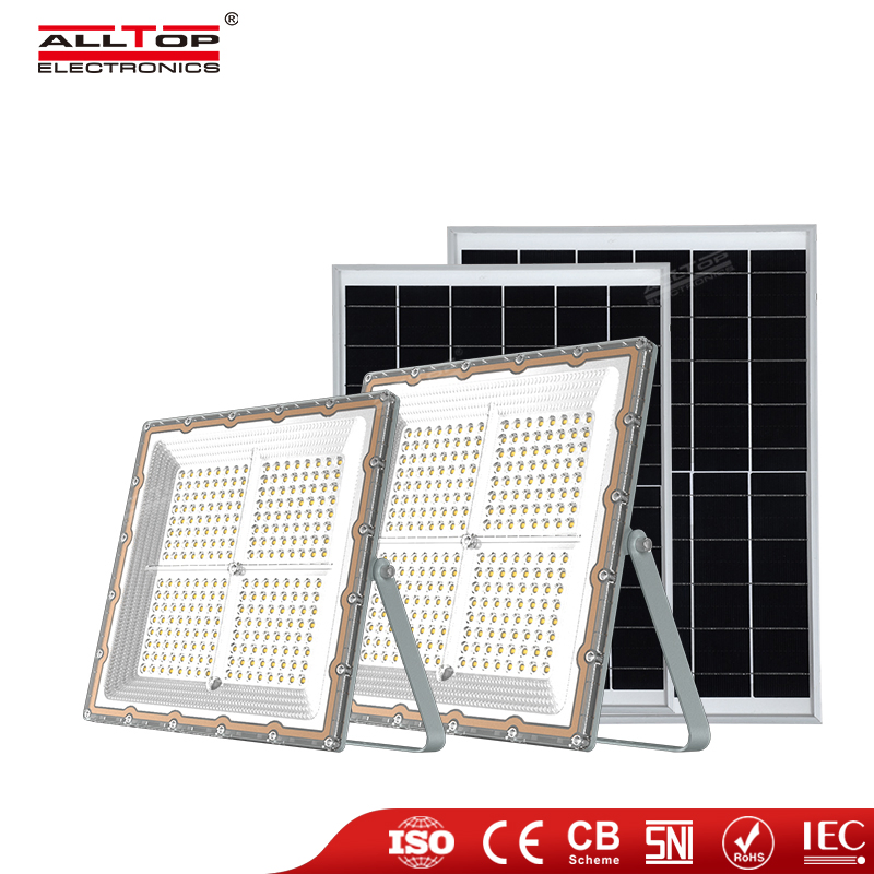 Alltop High Power SMD IP65 150watt 250watt Outdoor Garden Stadium LED Solar Flood Light