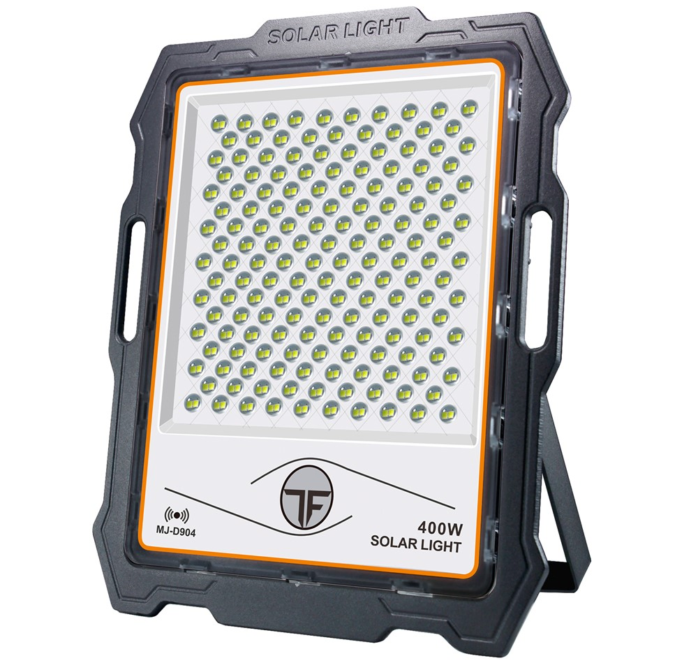 Yaye 2021 Hottest Sell 1000PCS Stock for 400W Solar LED Flood Garden Wall Light with Control Modes: Time/Light Control + Radar Sensor +Remote Controller