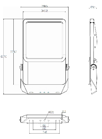 Innovative Solar LED Street Light with Slotted Pole Fins