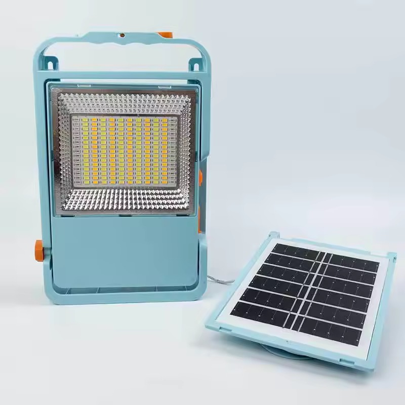 Long-Range 2700K Bright Whit Solar Lights/Outdoor Projector Garden Solar Floodlights