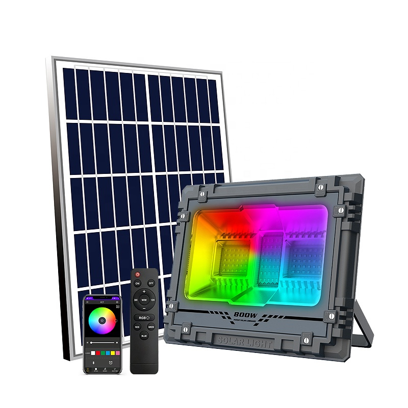 Outdoor Solar Security Light High Lumen Aw Solar LED Flood Light 60W 100W 200W 300W 500W 800W Solar Yard Light