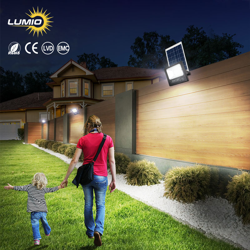 OEM ODM Waterproof Solar Floodlights of 200 Watts Outdoor Stadium LED Solar Flood Light