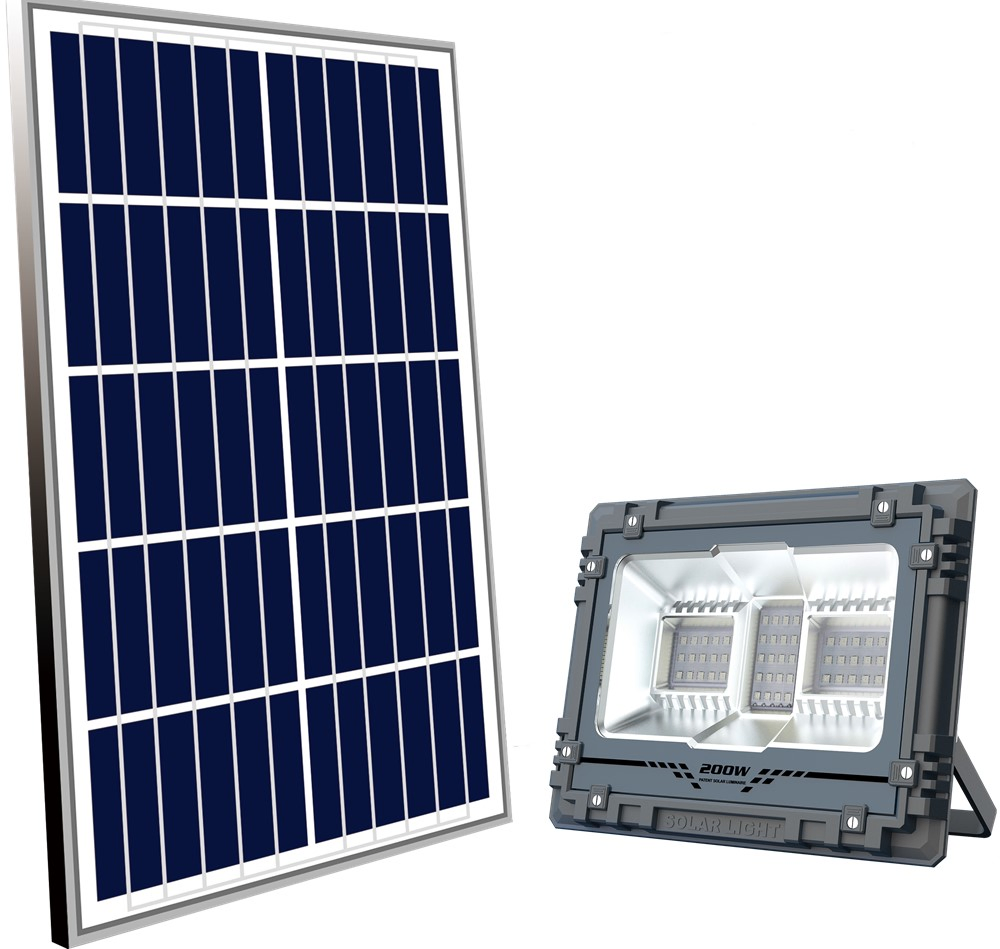 Yaye 2022 Hottest Sell 60W RGB Solar LED Flood Light with Control Modes: Time /Light Control +Remote Controller+ bluetooth Music Rhythm Stock 1000PCS