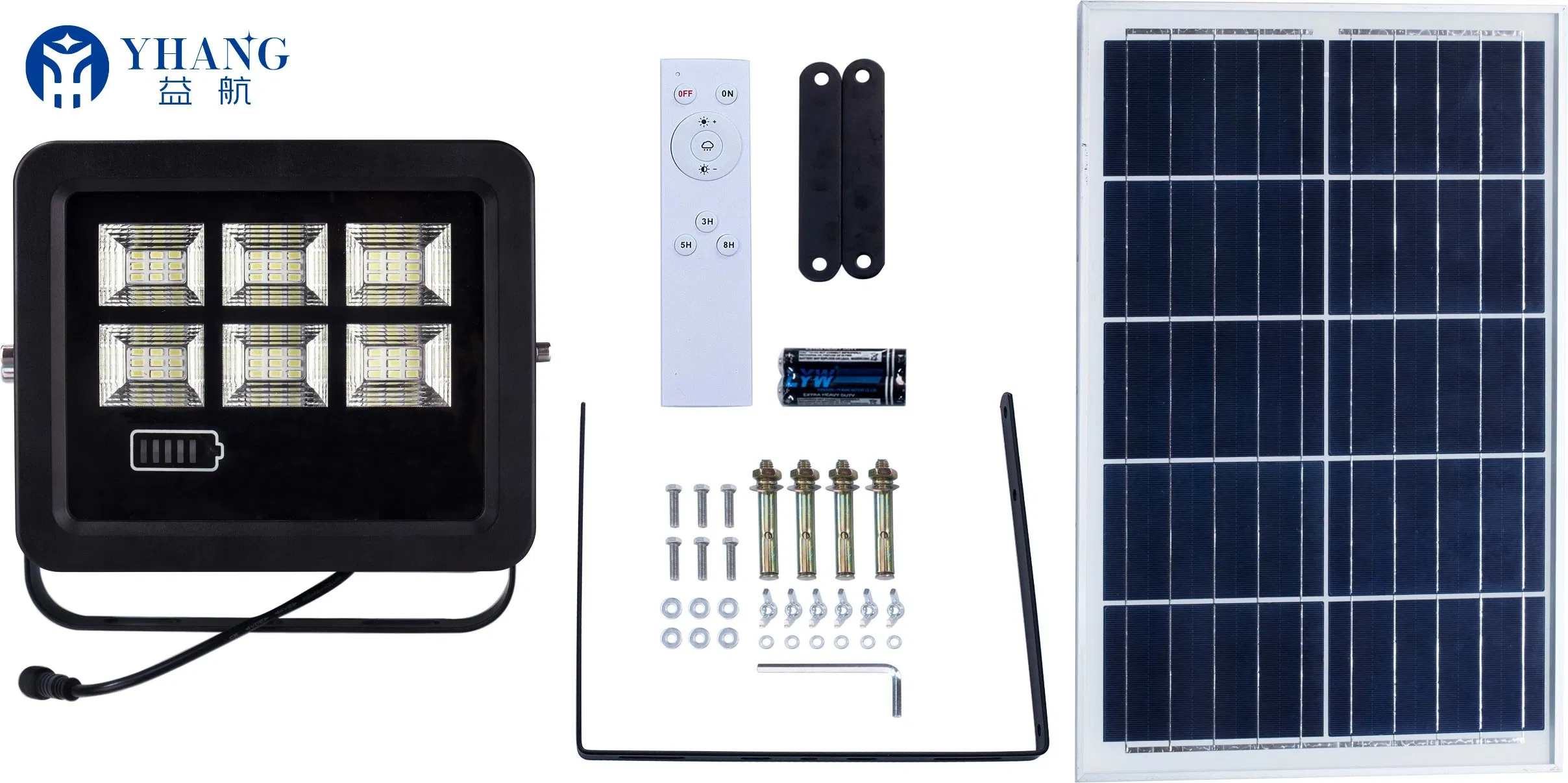 Wholesale Back Yard Square 20W 30W 50W 100W 150W 200W 300W Advanced Technology Wall Mounted Small LED Solar Flood Lights