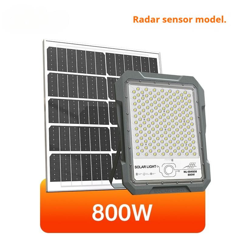 Remote Control 1400p HD Camera CCTV Camera Stadium Commercial Solar Flood Light