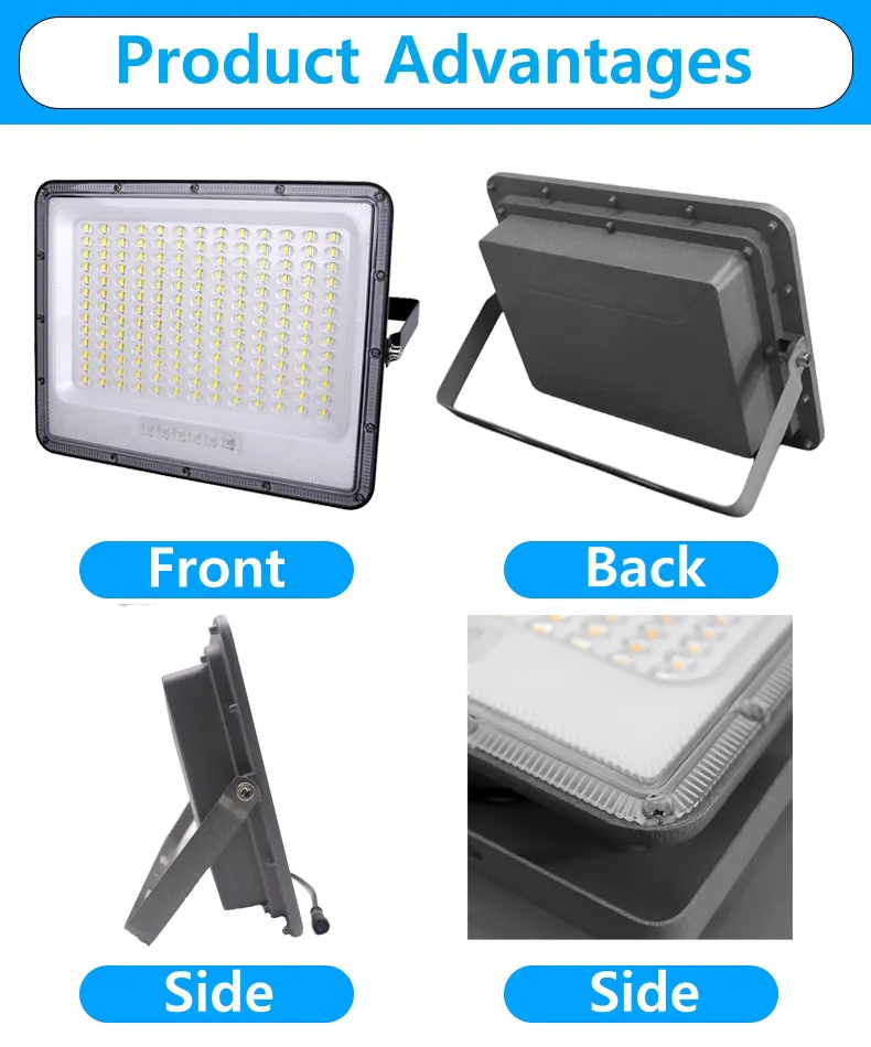 Solar Flood Light Detail