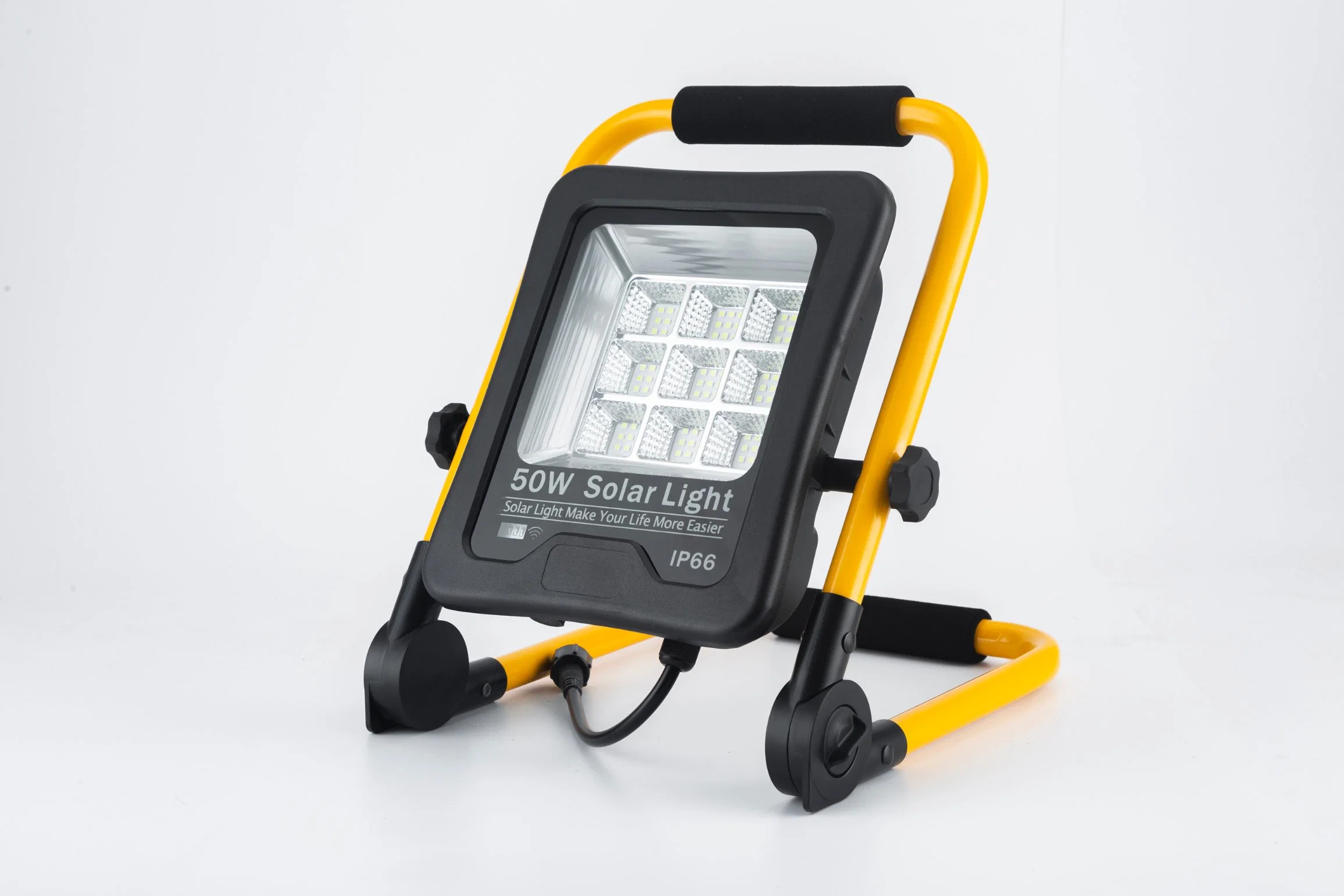 Rechargeable Emergency LED Flashlight Emergency Outdoor Portable Solar Flood Light