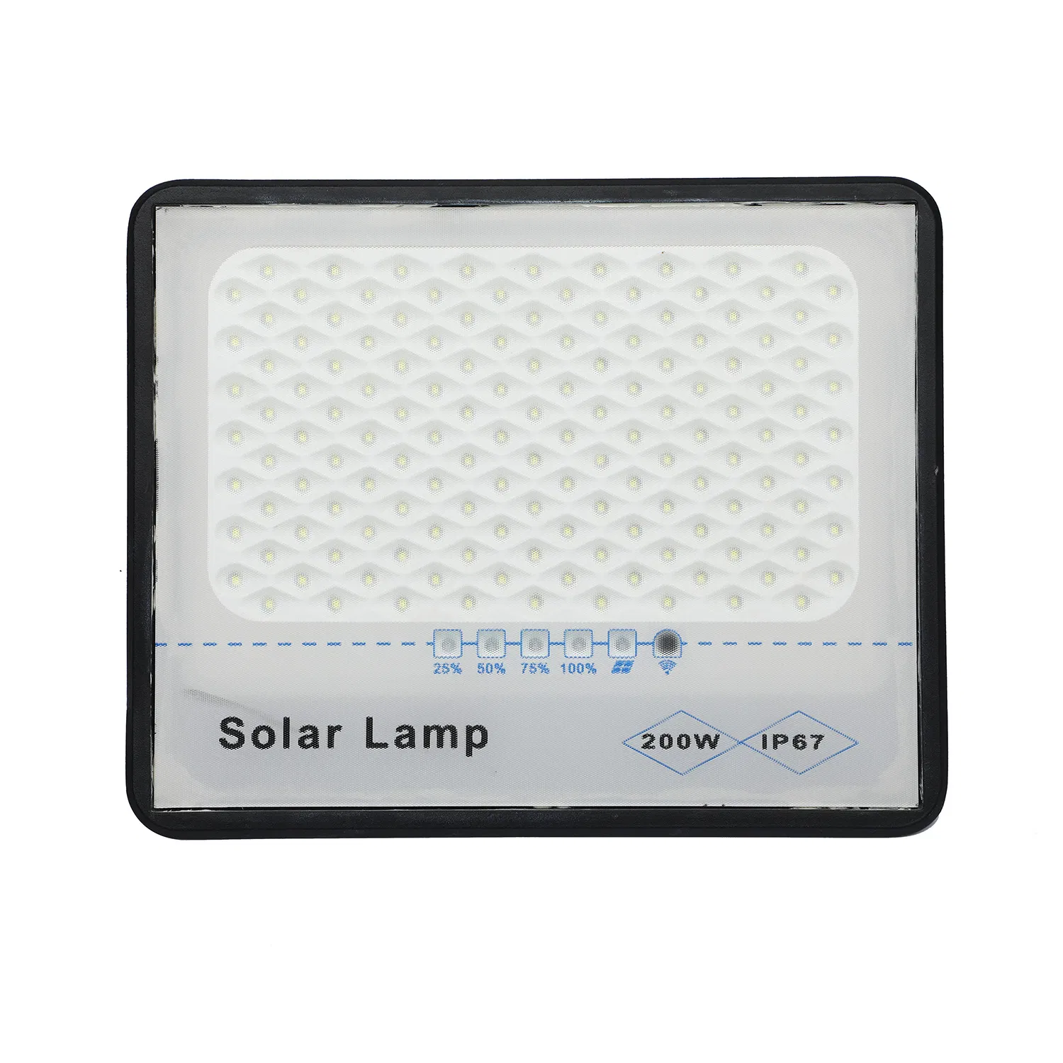 Modular Slim Outdoor Waterproof Commercial Lighting Fixture IP67 Solar Flood Light 300W