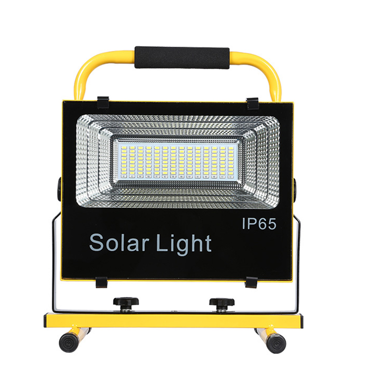 Portable LED Lamp Long Lasting Rechargeable Bulb Adjustable Outdoor Solar Flood Light
