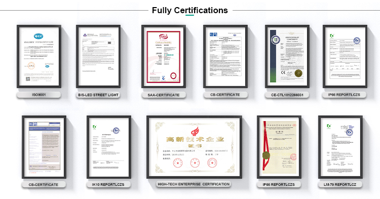 Certifications