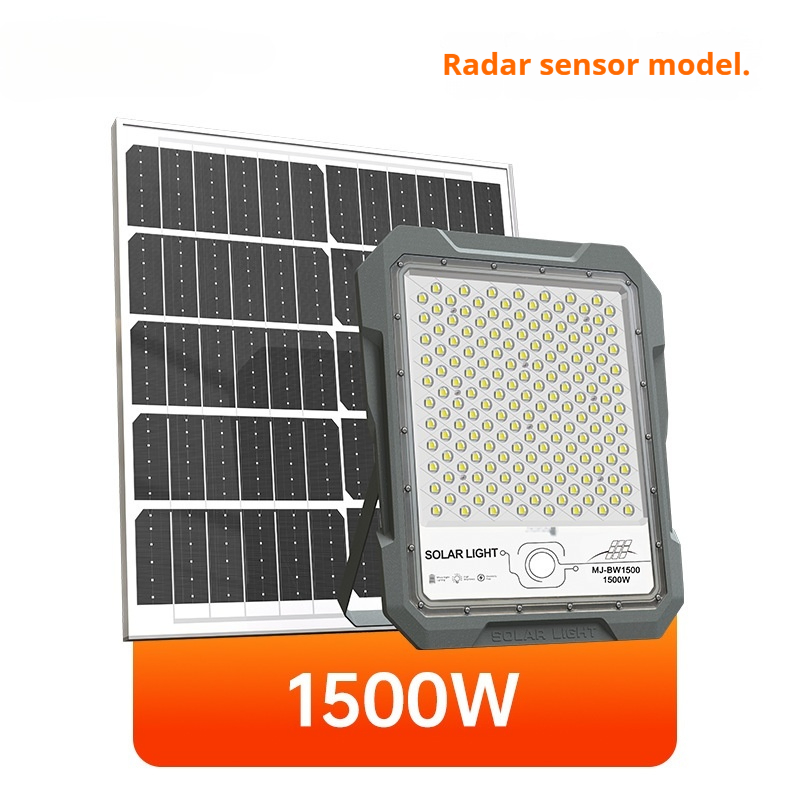Remote Control 1400p HD Camera CCTV Camera Stadium Commercial Solar Flood Light