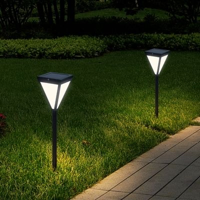 100W Outdoor Solar Powered Panel LED Flood Lamp Road Street Light