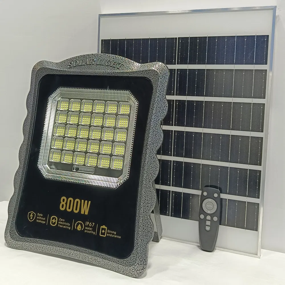 Solar floodlight view 1