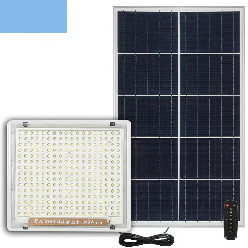 40W 60W 80W IP67 Time Control Remote Solar Energy Sport Floodlight