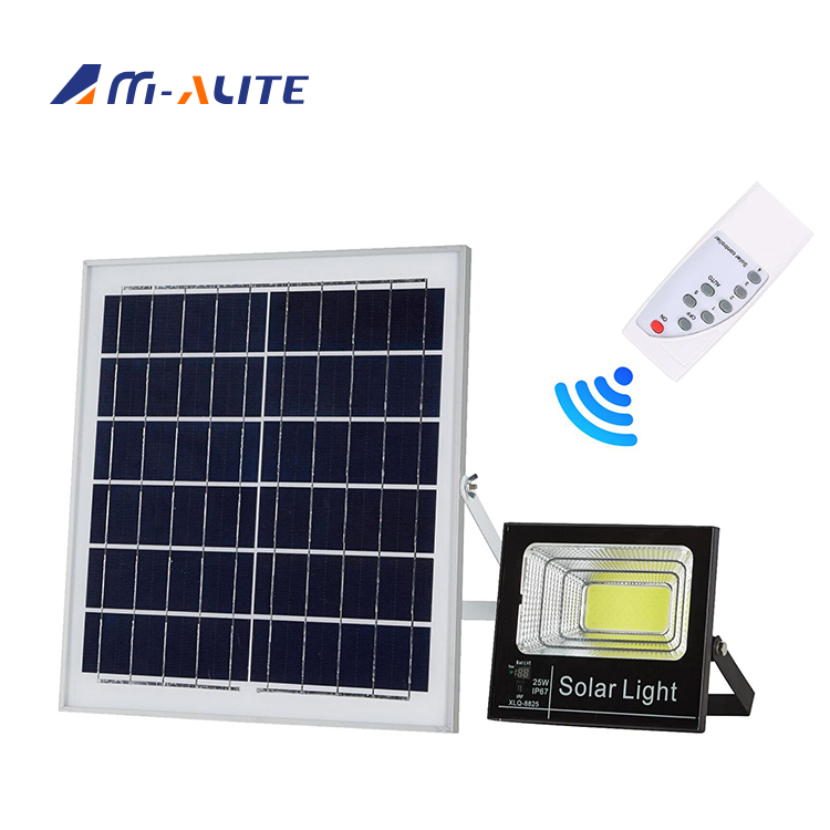 Floodlight Photocell Control Industrial Outdoor Reflector Garden Led Solar Flood Light