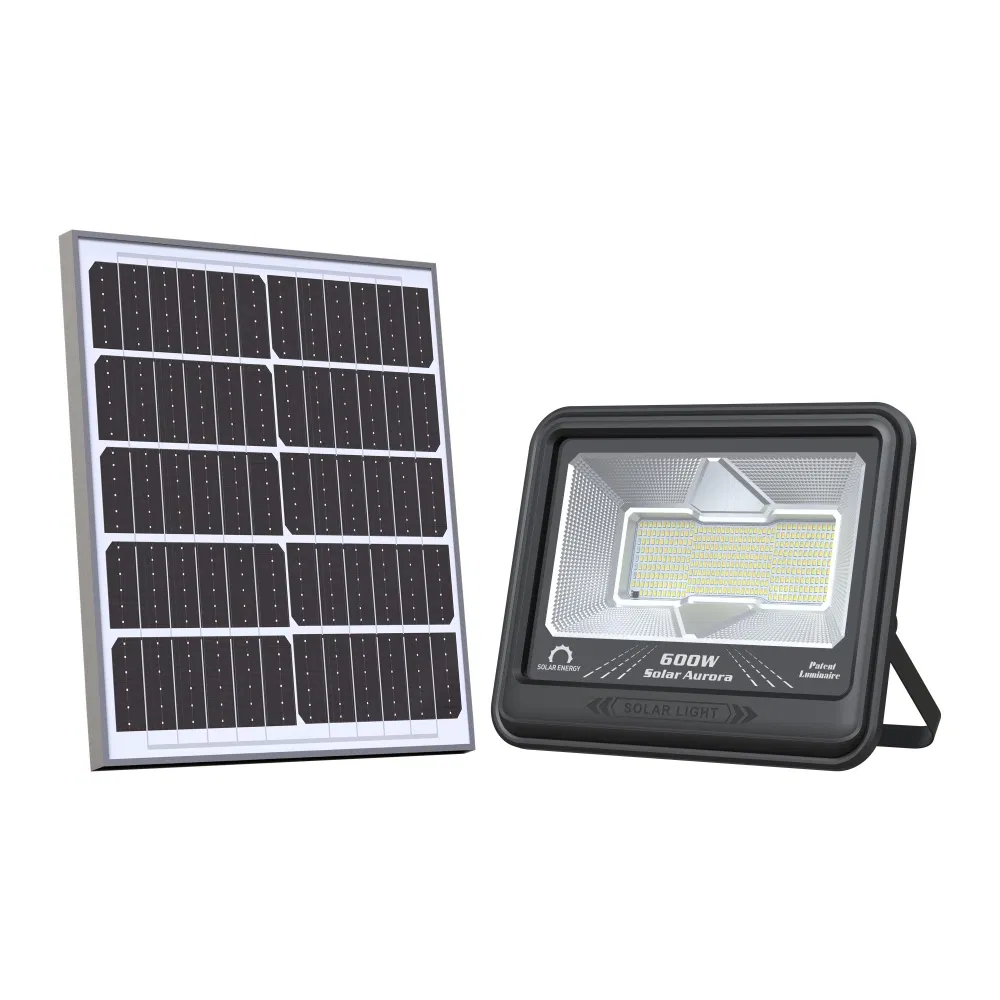 300W Solar Street Light Outdoor Flood Commercial Parking Lot Light