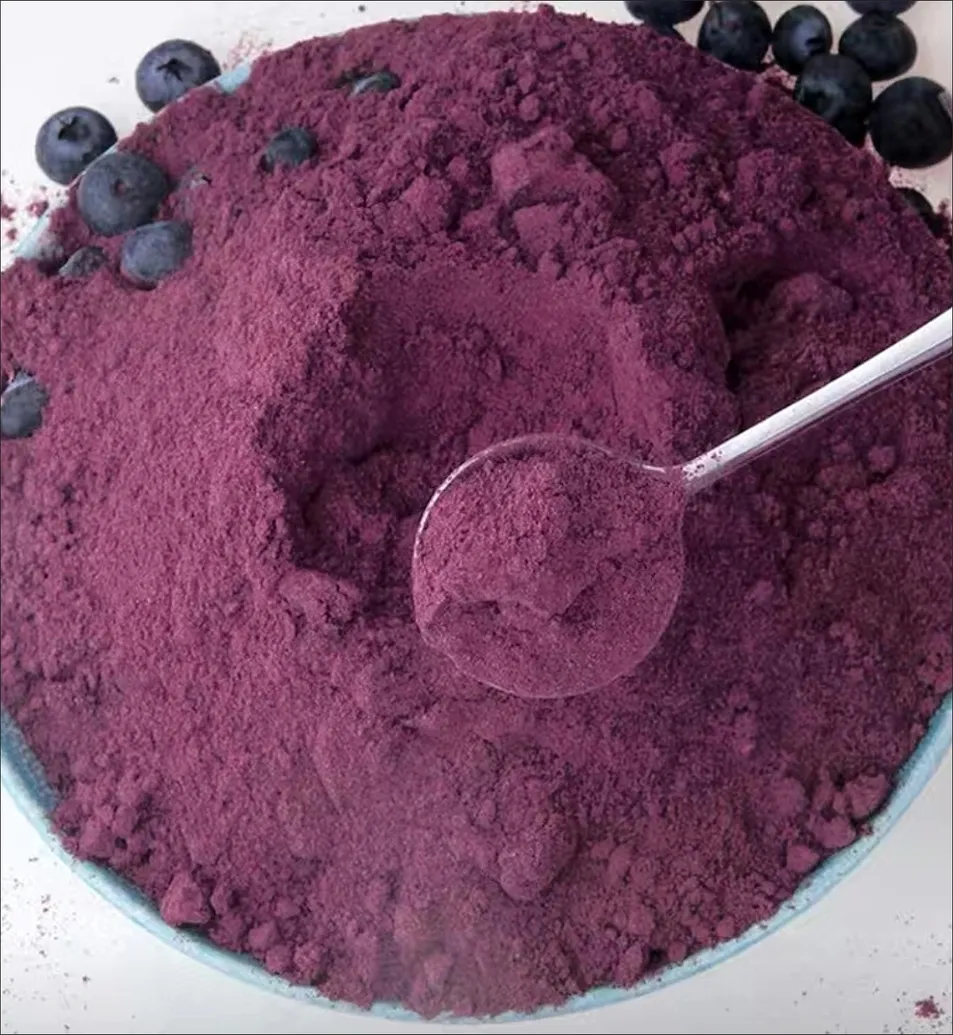 مسحوق توت العليق المجفف بالتجميد بنكهة الفاكهة للشاي من توت العليق العضوي
