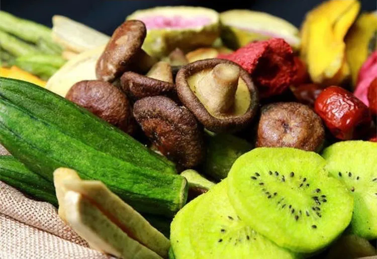 مكعبات زبادي مجففة